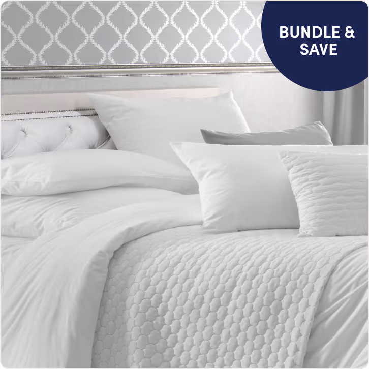 Bundle & Save up to $150 on select bedding items.
