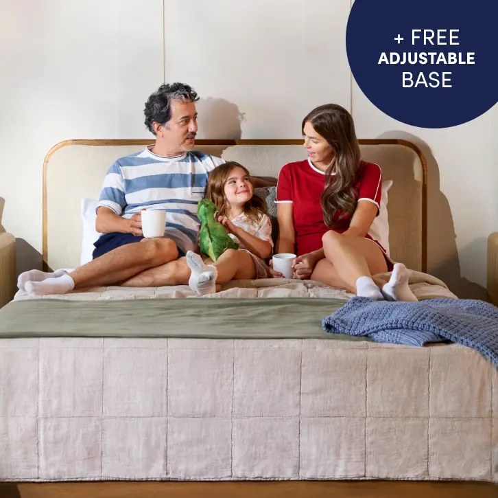 July 4th Sale offering $700 savings on select mattresses, plus a free adjustable base on select purchases.