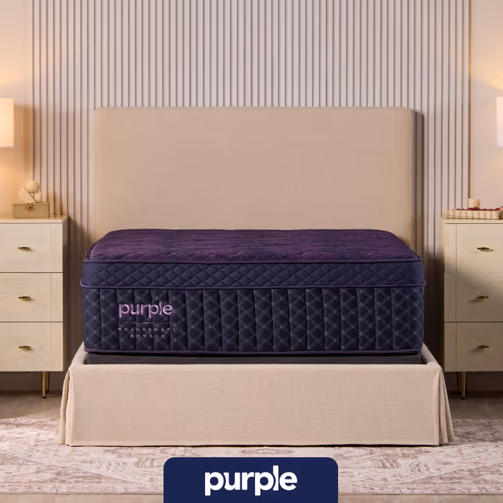 Get a $300 instant gift toward an adjustable base with qualifying Purple mattress purchase.