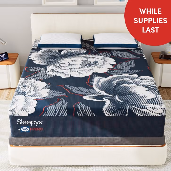 Up to 70% off select clearance mattresses while supplies last. Score top brands at can’t-miss prices.