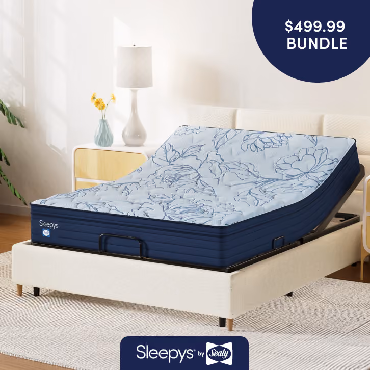 $499.99 Sleepy's mattress + an adjustable base available now at Mattress Firm's Black Friday Sale.